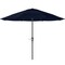 Pure Garden 9Ft Patio Umbrella Navy Blue Crank Vented Canopy For Deck Pool